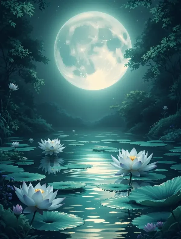 月光池塘